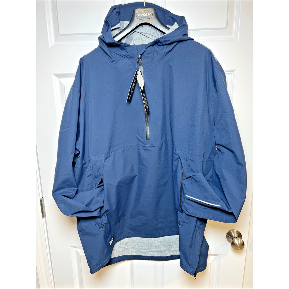NEW Dri Duck Challenger Anorak Jacket 3XL Blue Waterproof Windproof Workwear NWT